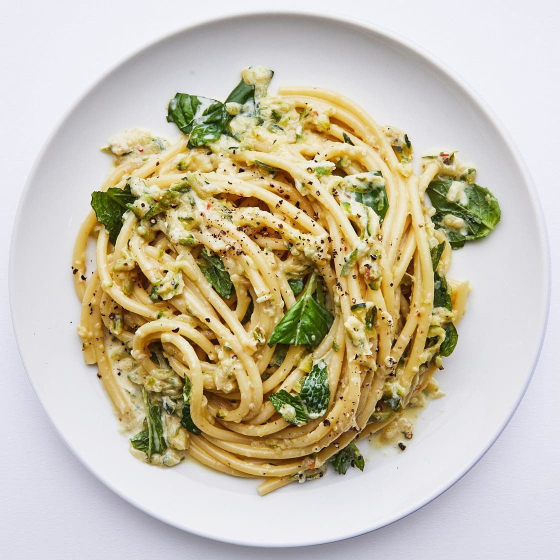 Creamy Lemon Zucchini Pasta