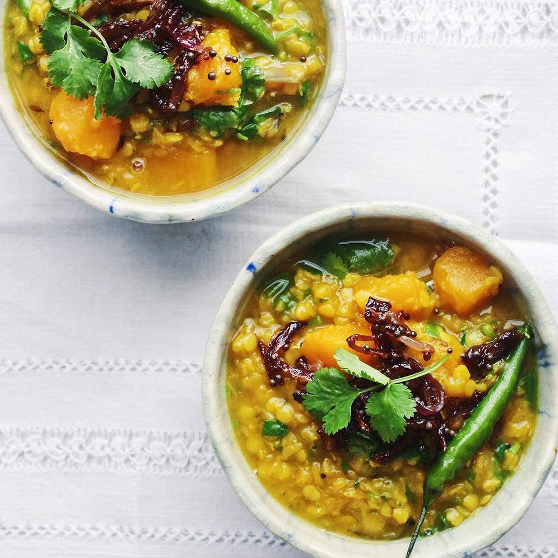 Pumpkin Dahl Soup - amelia freer