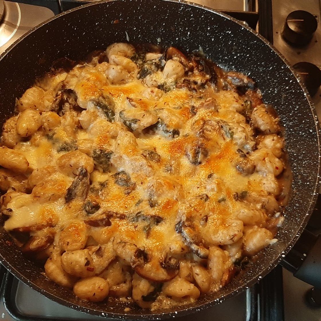 Mushroom Gnocchi Bake
