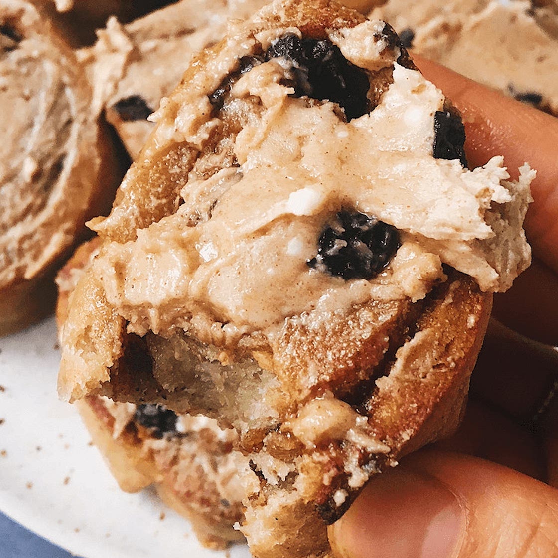 Paleo Cinnamon Rolls Made With Sweet Potato