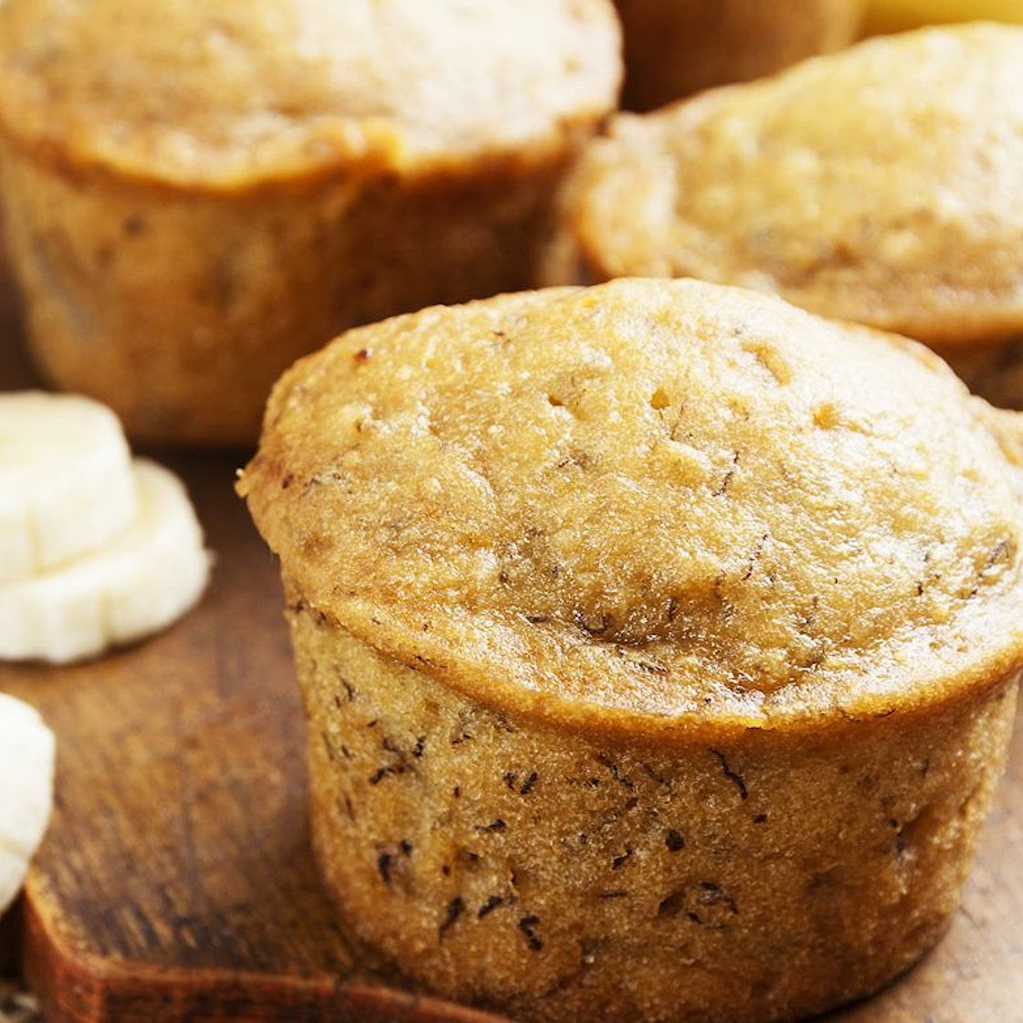 Banana Muffin (with Yogurt)