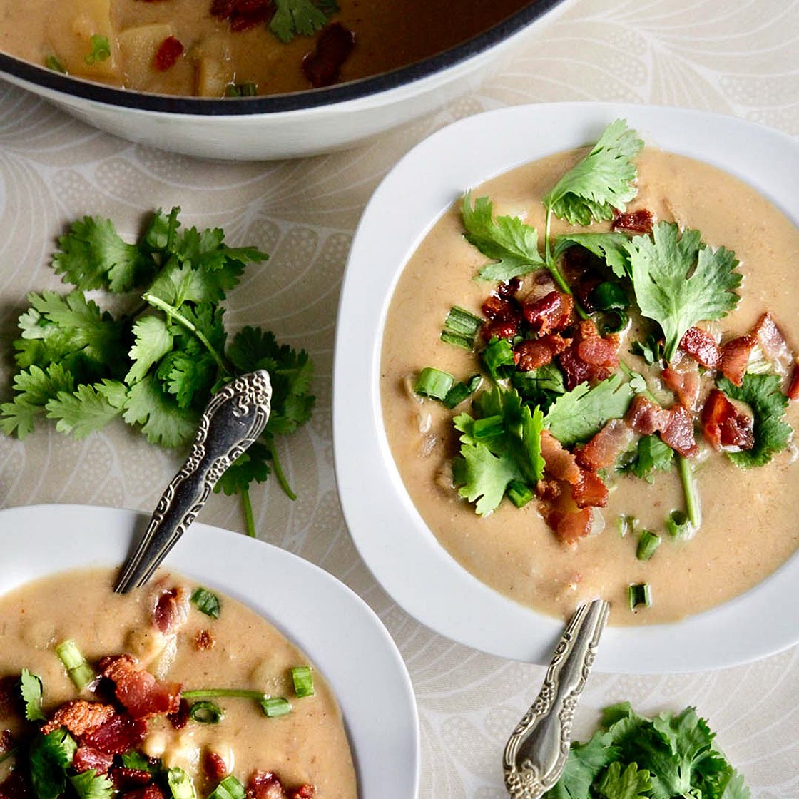 Whole30 Loaded Baked Potato Soup