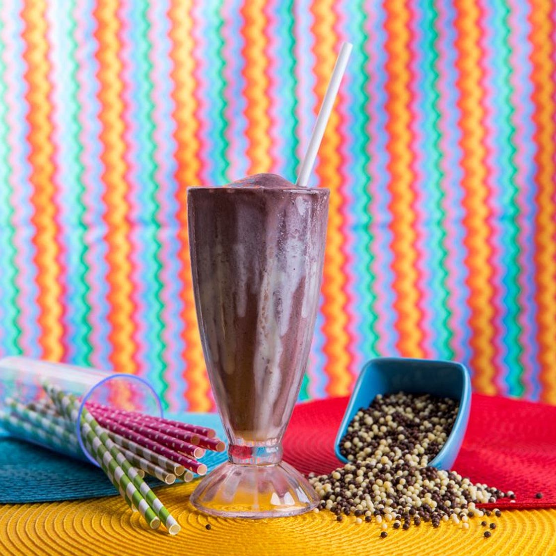Milkshake de açaí