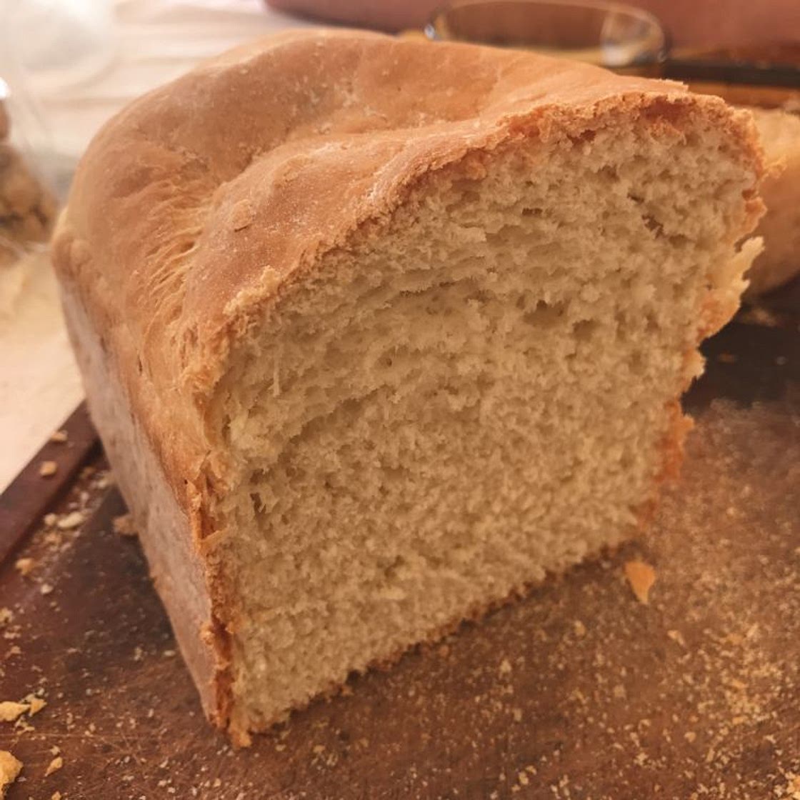 Pão de forma caseiro