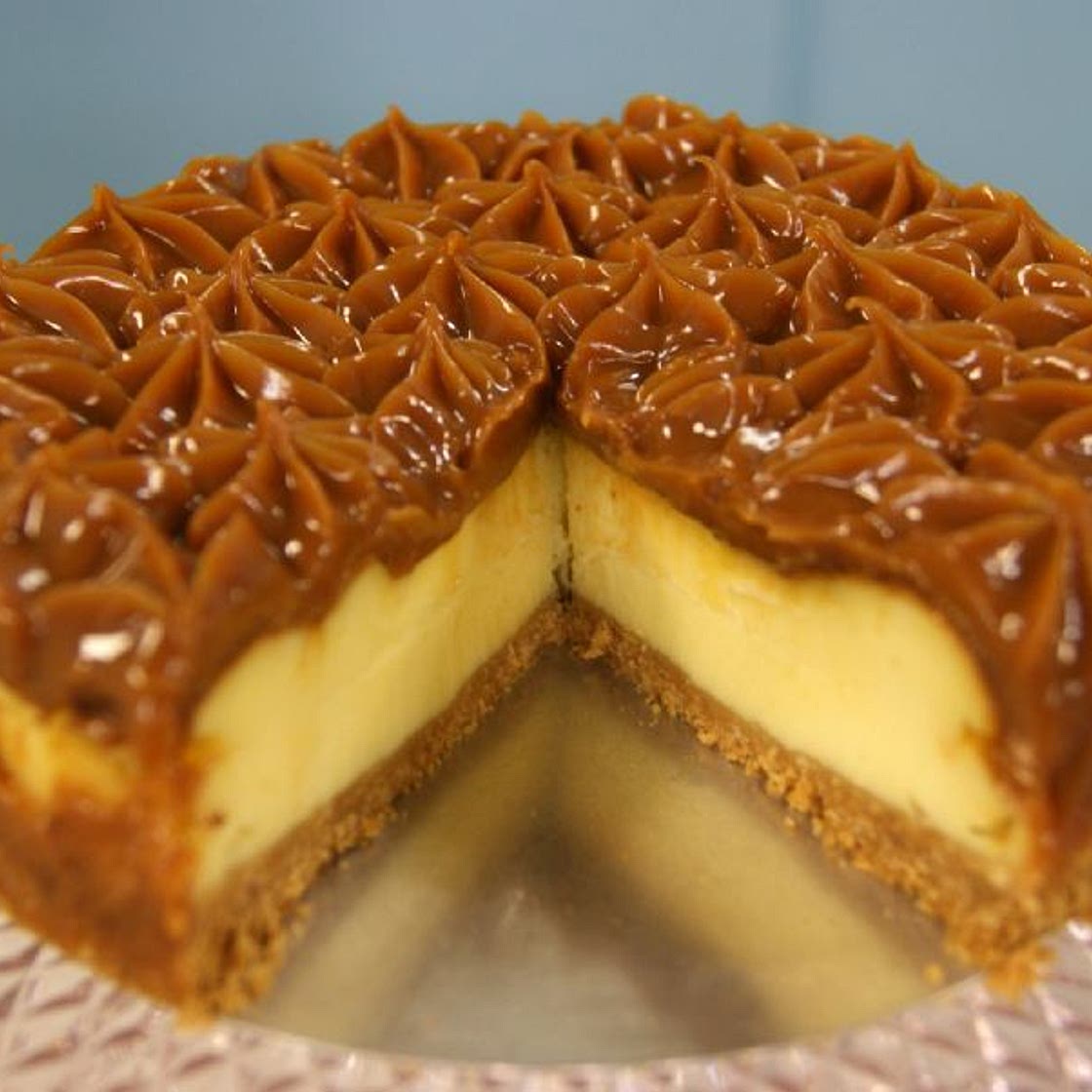 Cheesecake de doce de leite