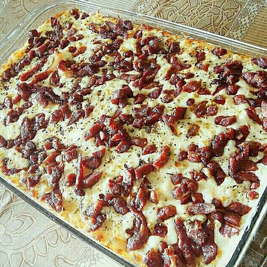 Torta salgada de aipim