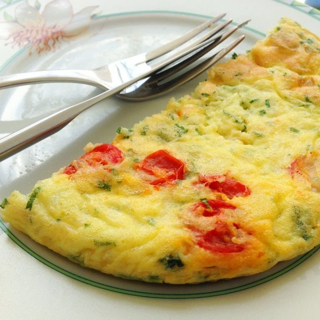 Omelete de micro-ondas "em 5 minutos"