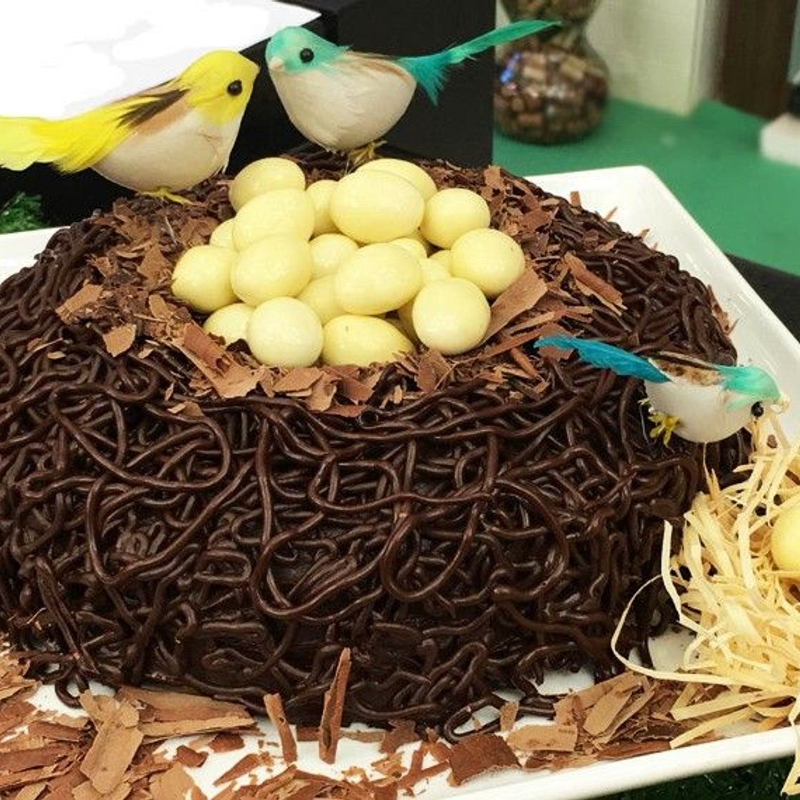 Bolo ninho de Páscoa