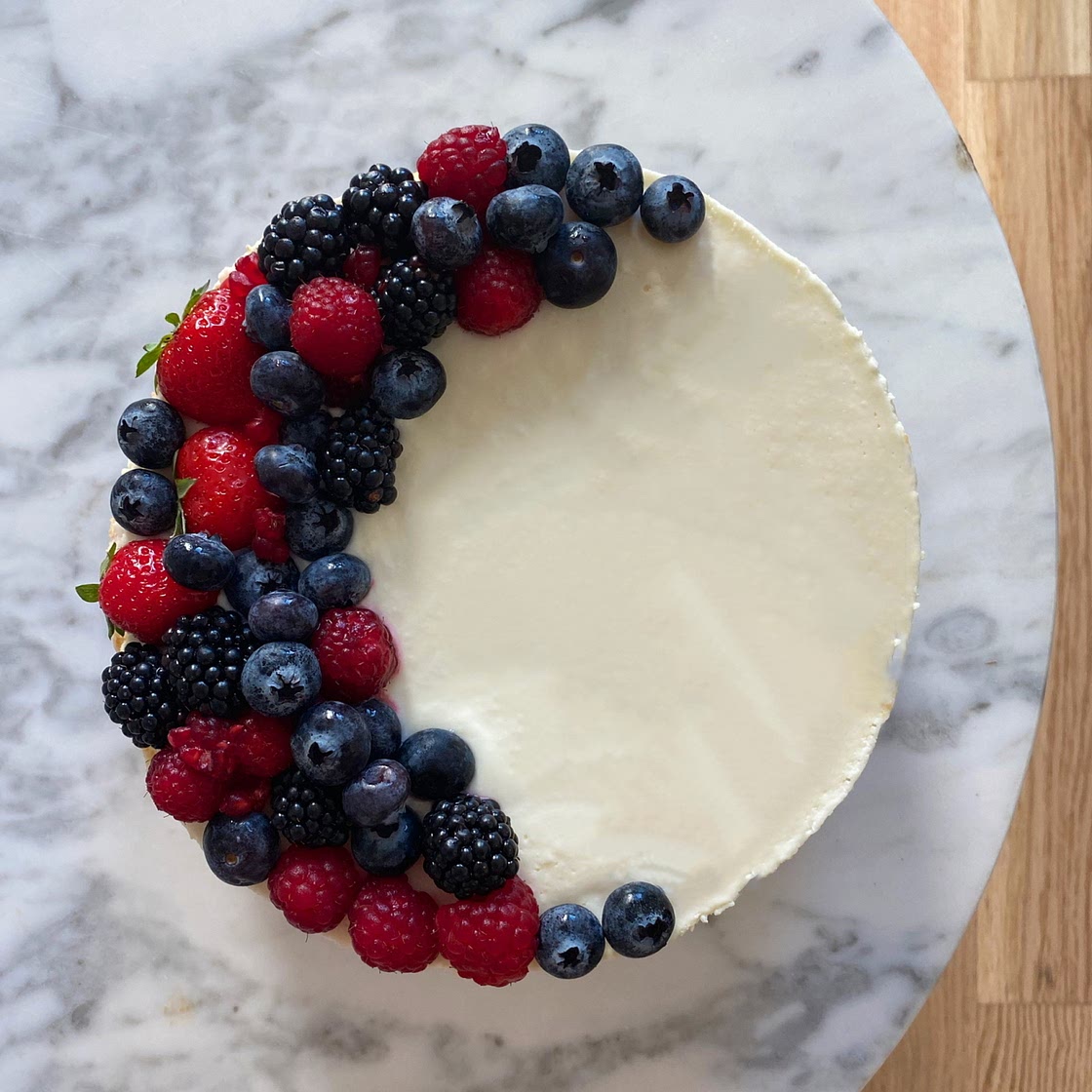Mascarpone cheesecake