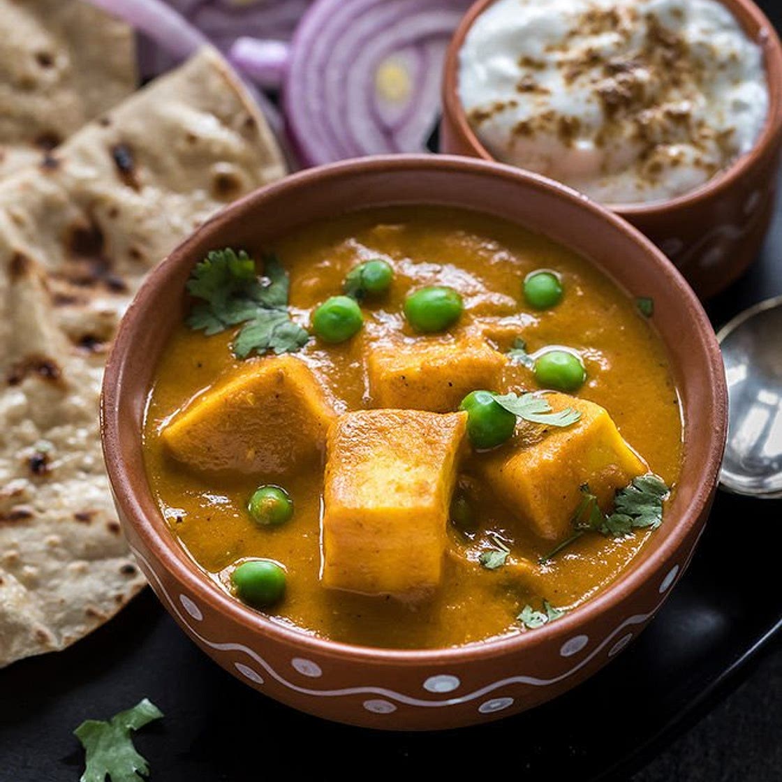Matar Paneer
