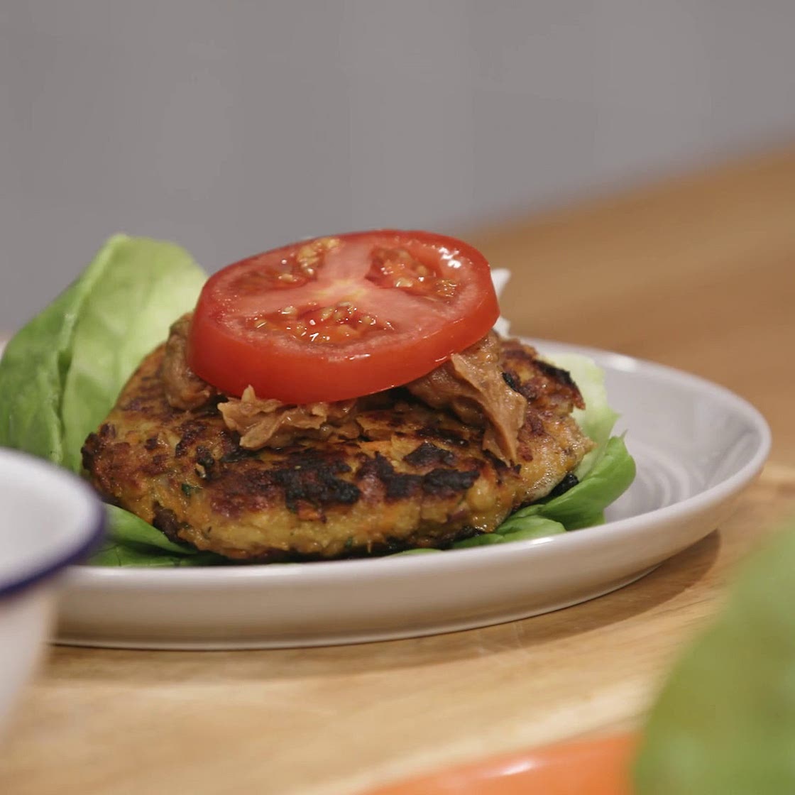 Crispy Chickpea Lettuce Wrap