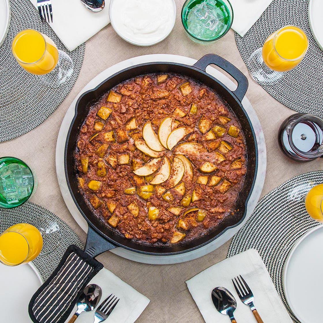 Cinnamon Apple Quinoa Skillet Bake Recipe by Tasty