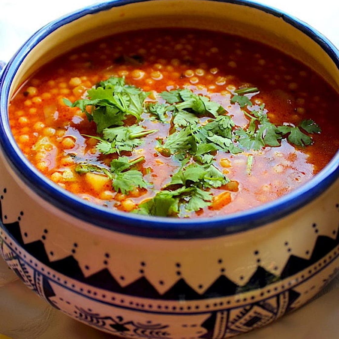 The Hirshon Algerian Berkoukes Soup – بركوكس
