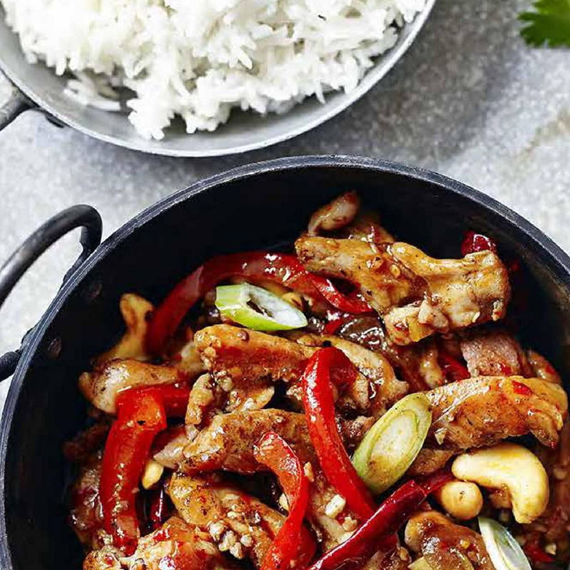 School of Wok's Stir-fried Sichuan Chicken