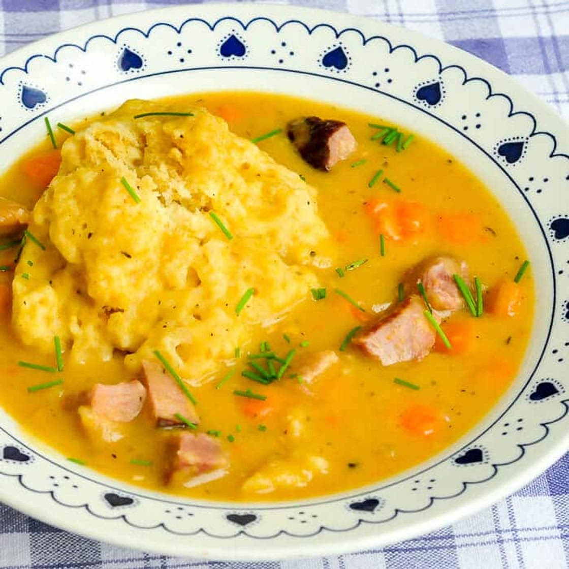 Newfoundland Pea Soup and Dough Boys