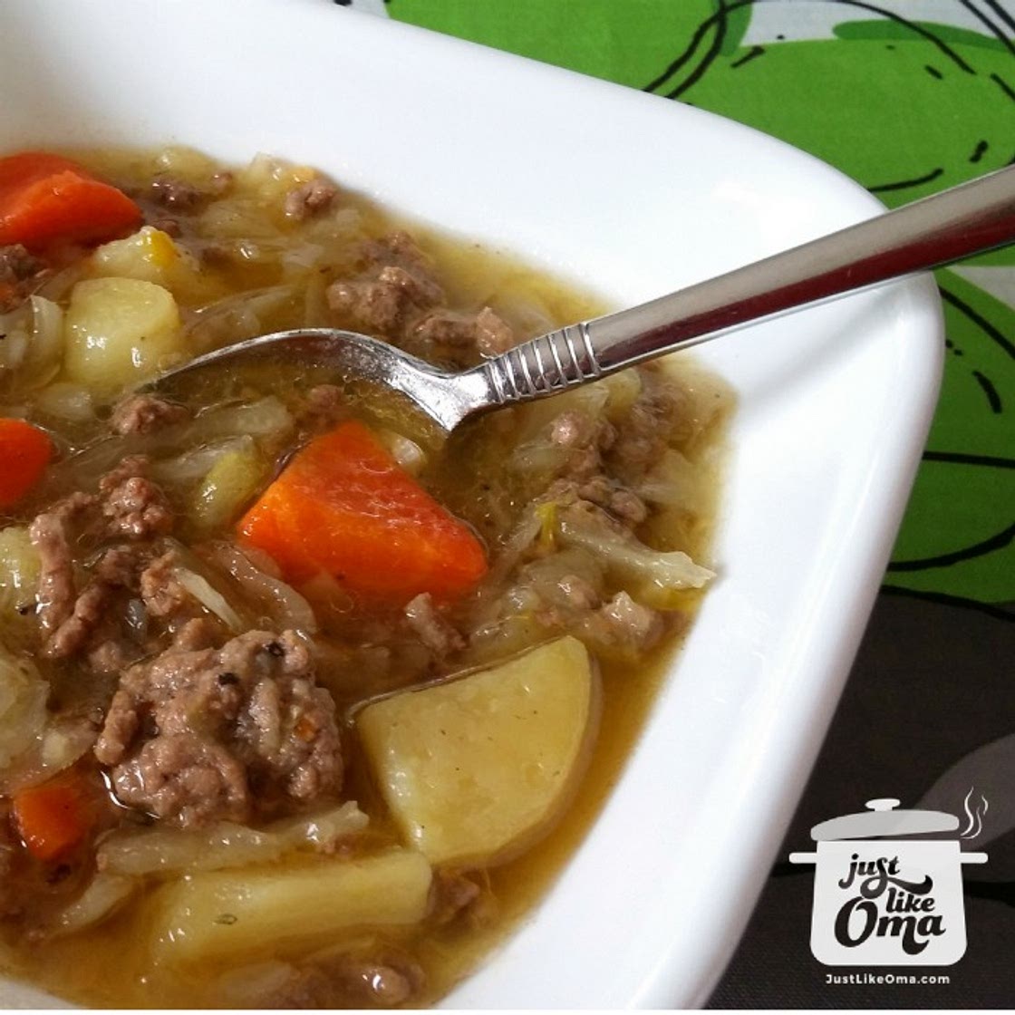 ❤️Oma's Potato and Cabbage Soup made Just like Oma