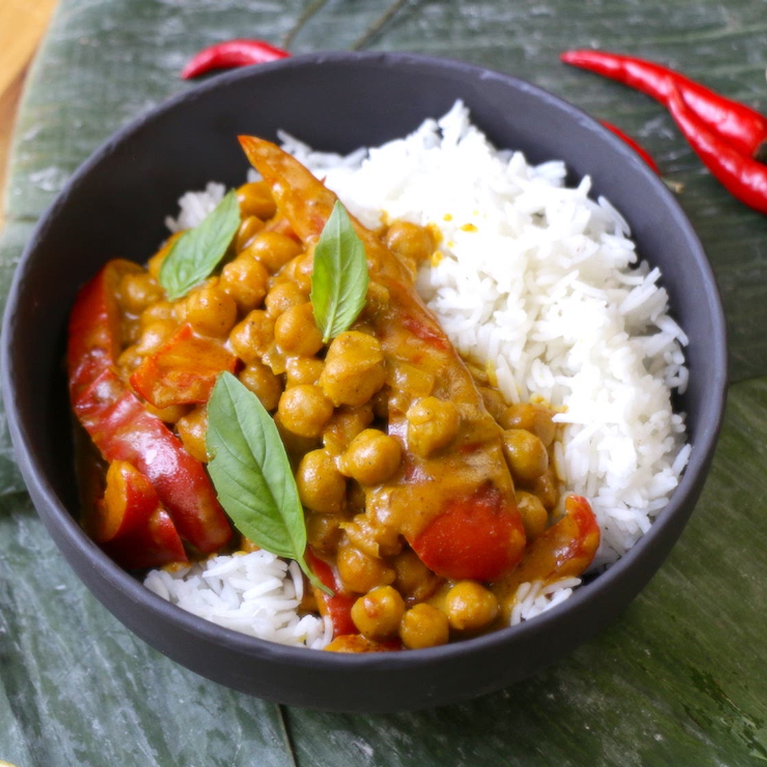 Chickpea Curry - The Buddhist Chef