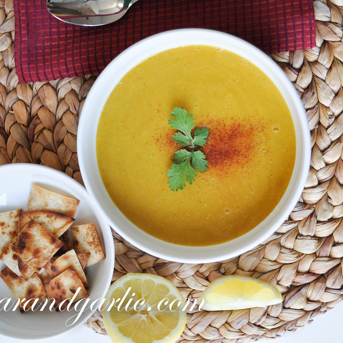 Creamy Lentil Soup- Shorbat Ads