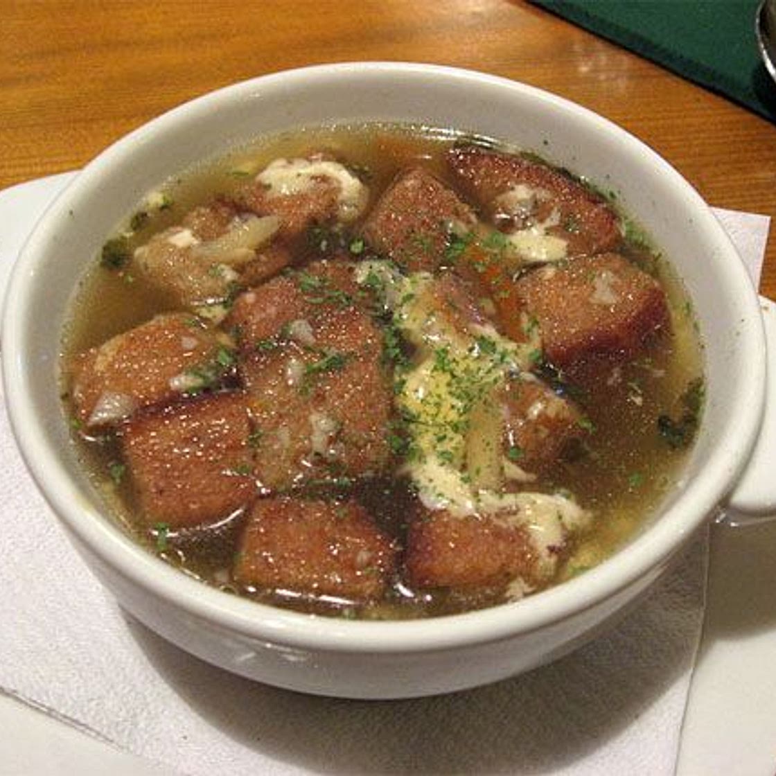 Traditional Czech Garlic Soup