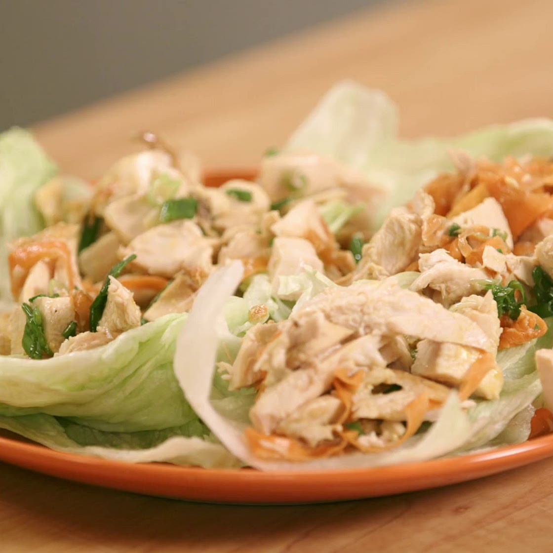 Chicken Breast Lettuce Cups