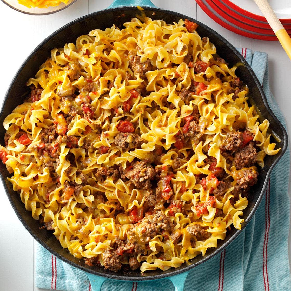 Noodles and Ground Beef