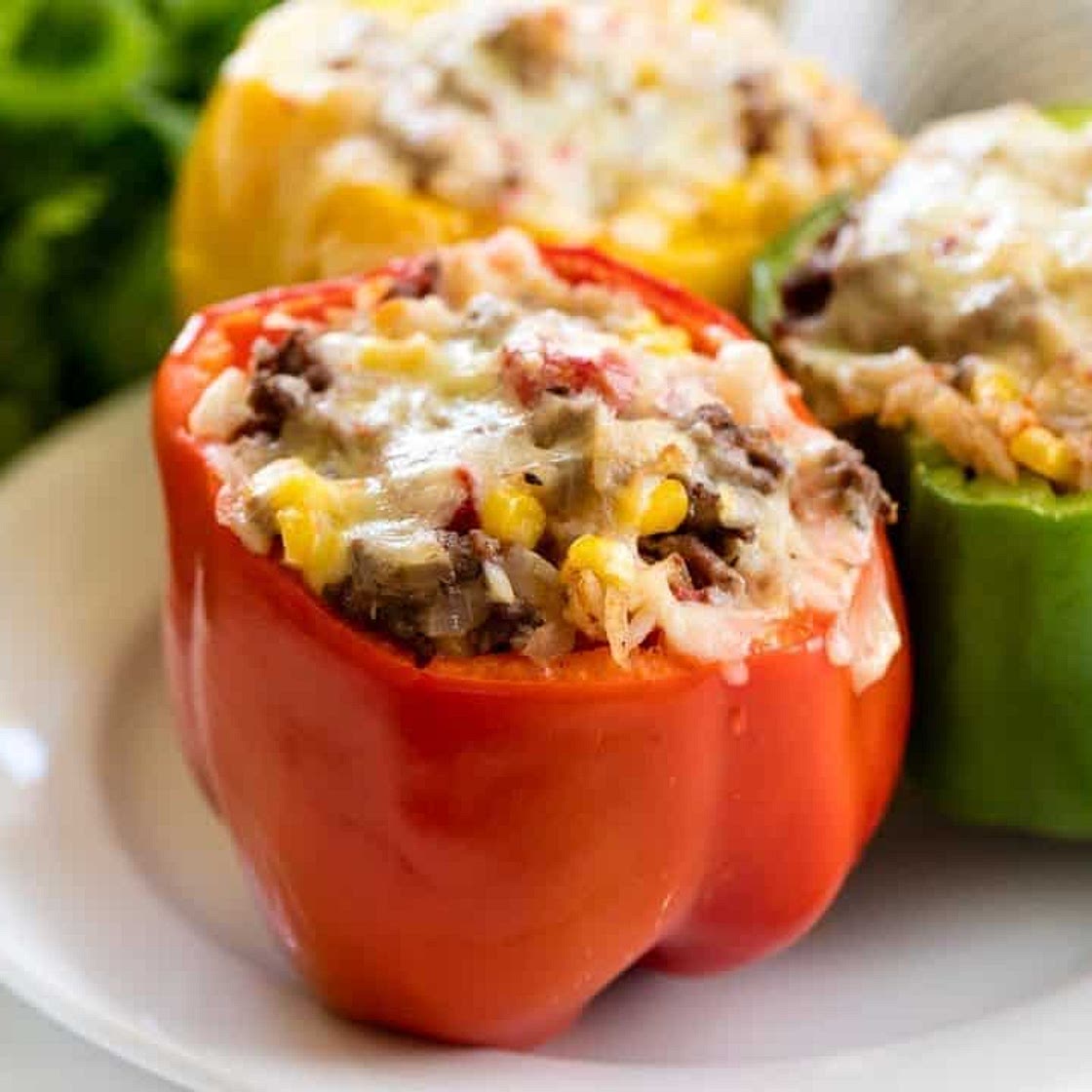 Stuffed Green Peppers