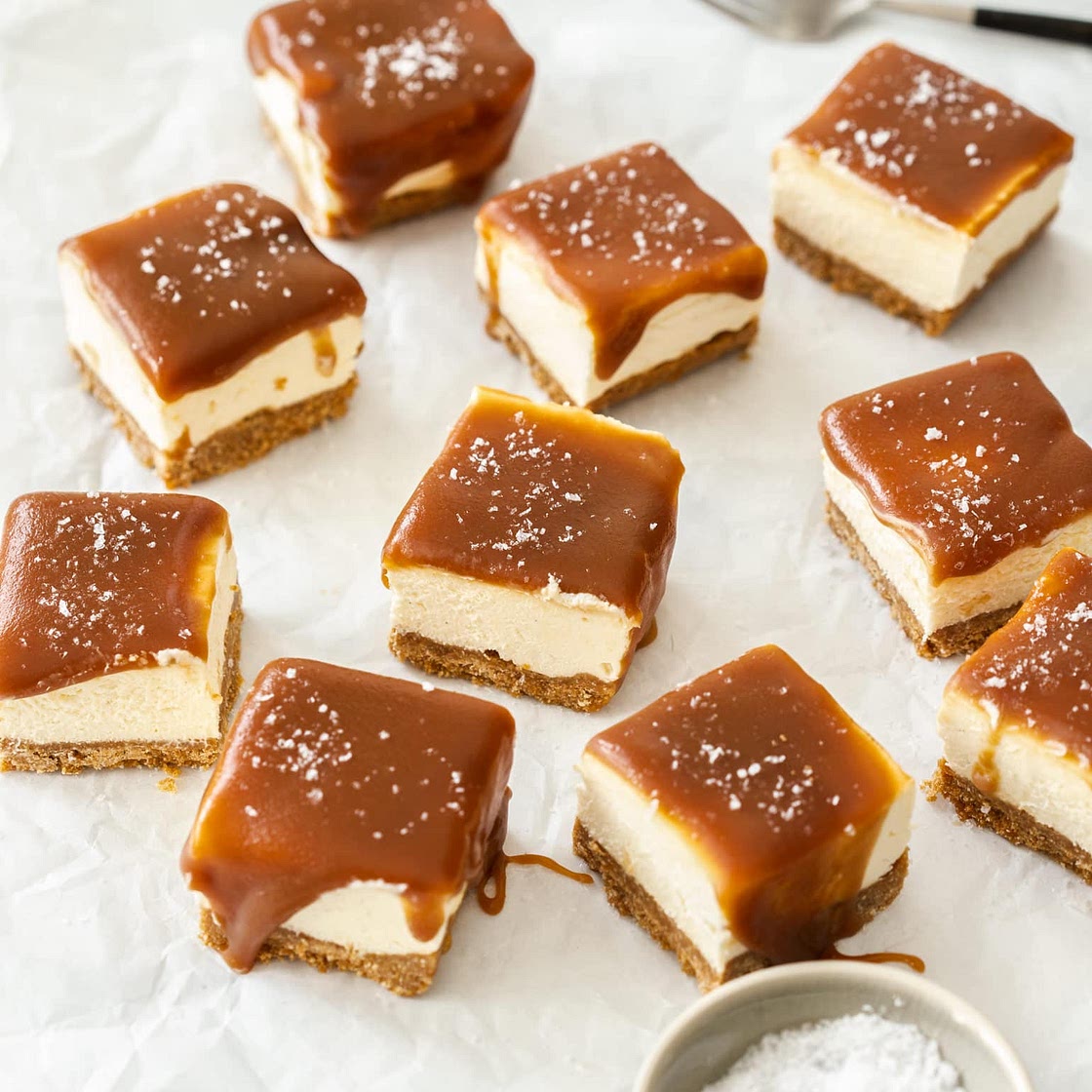 Caramel Cheesecake Bars