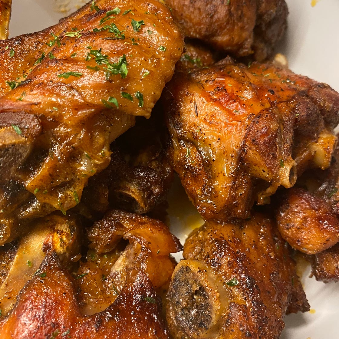 Smothered Turkey Wings 