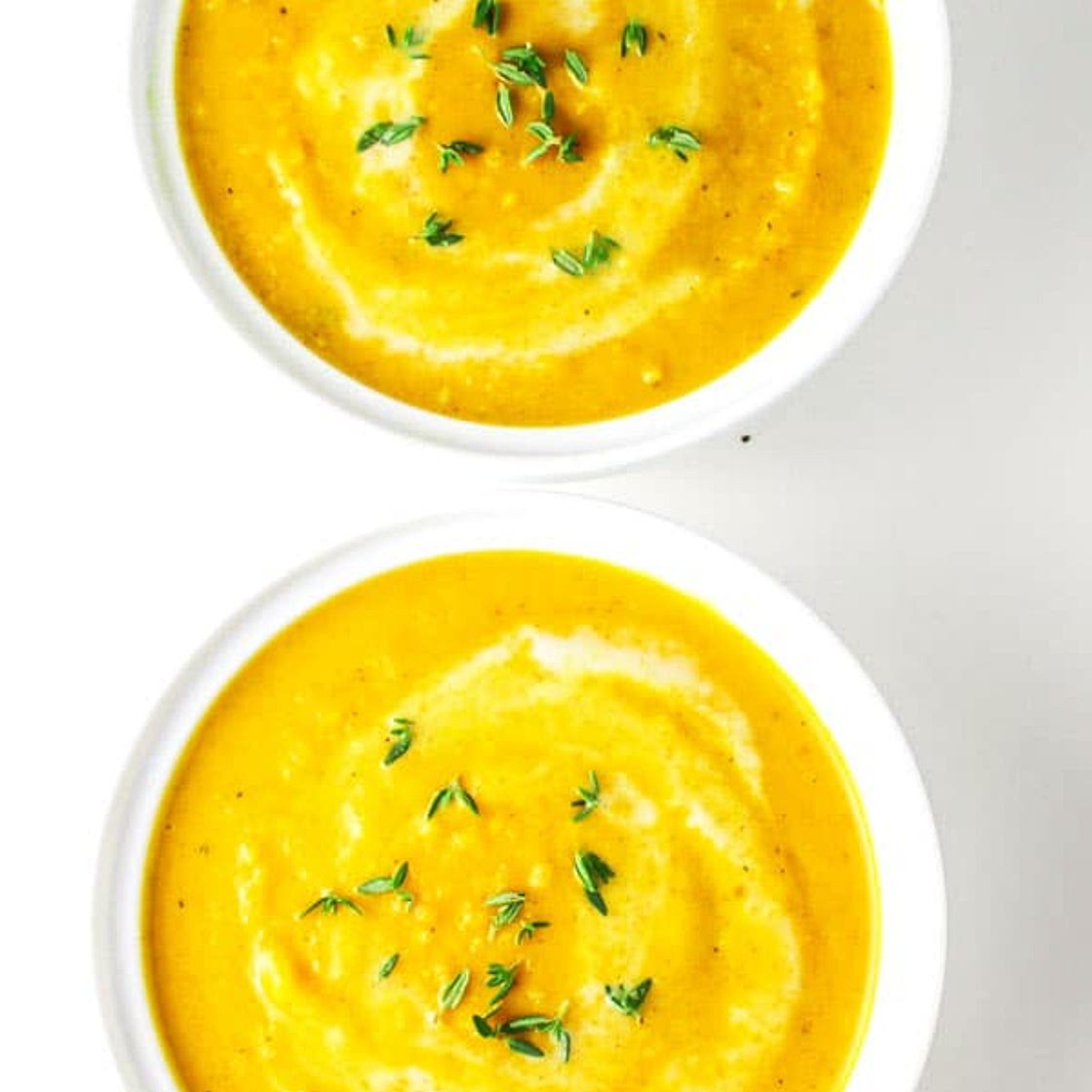 Coconut Curry Butternut Squash Soup