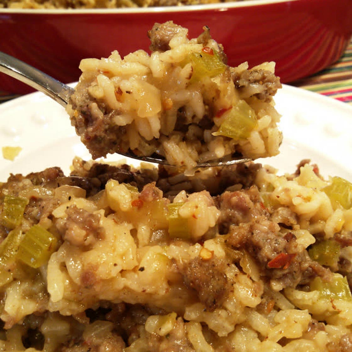 Sausage & Rice Casserole