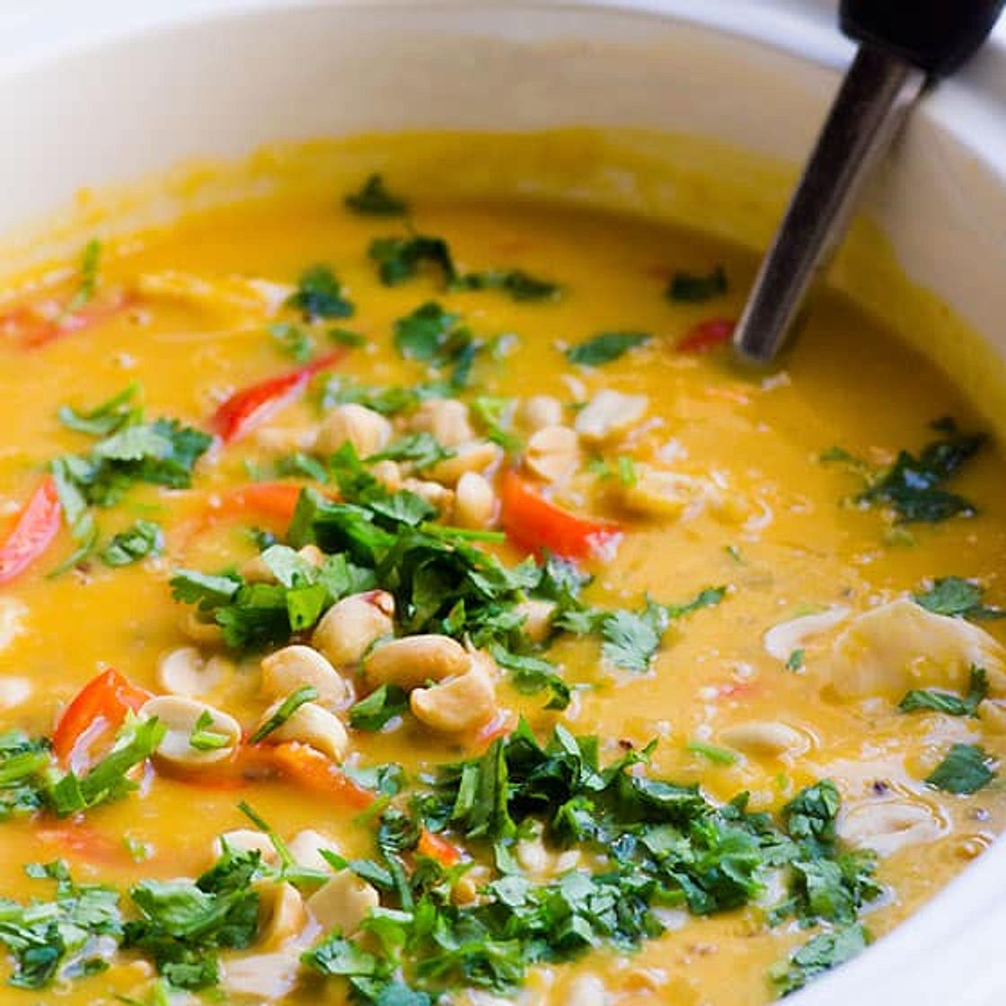 Slow Cooker Butternut Squash Soup