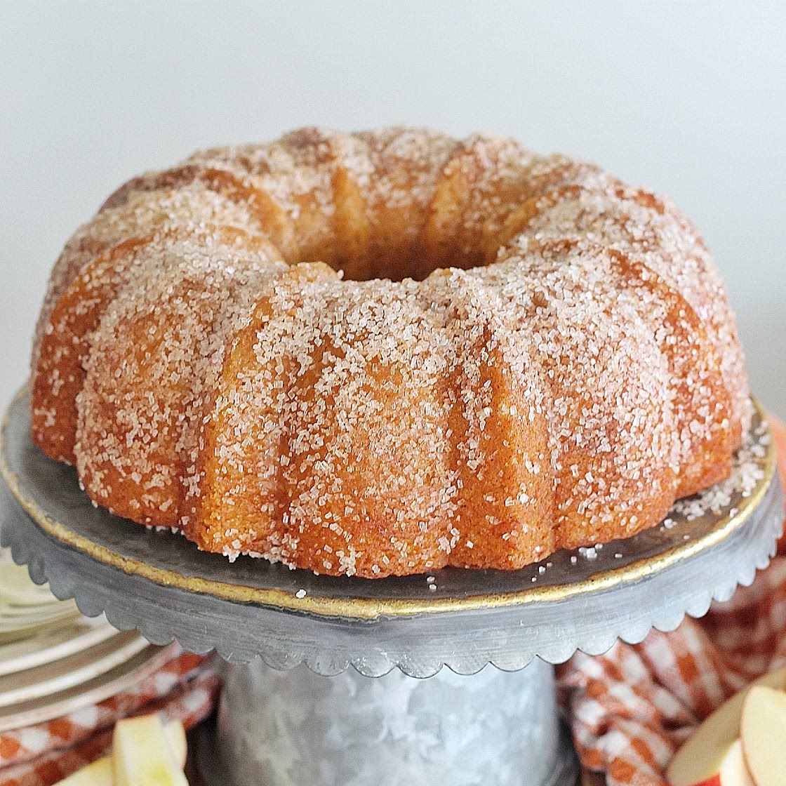 Apple Cider Donut Cake