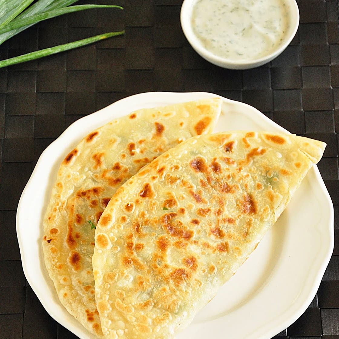 Bolani | Afghani Potato Stuffed Flatbread | Spill the Spices
