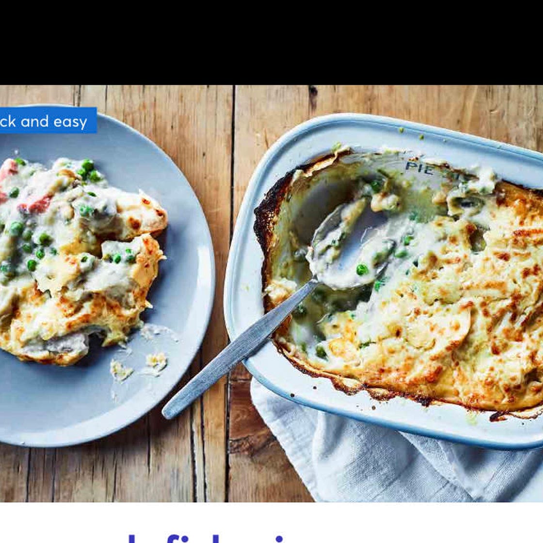 Low-carb fish pie 