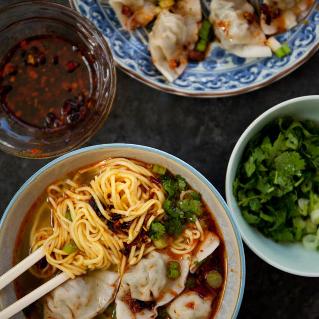 10 Minute Wonton Noodle Soup
