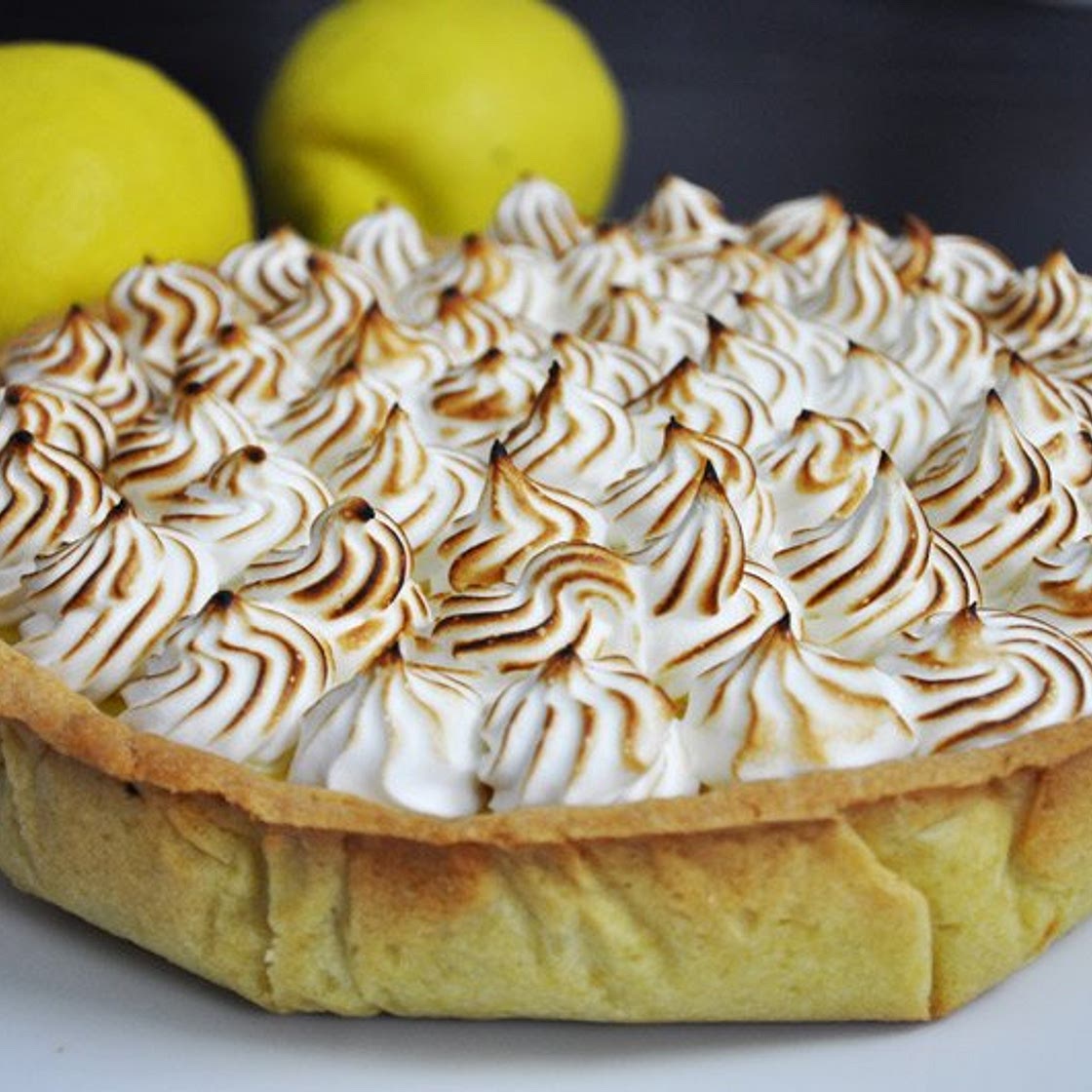 Tarte au citron meringuée
