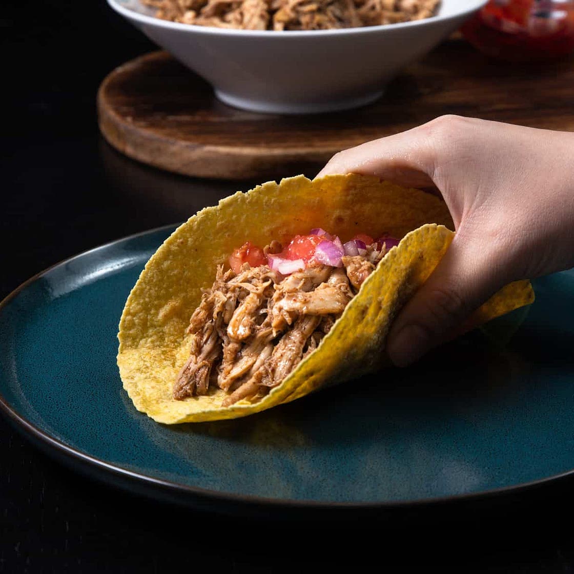Instant Pot Chicken Tacos