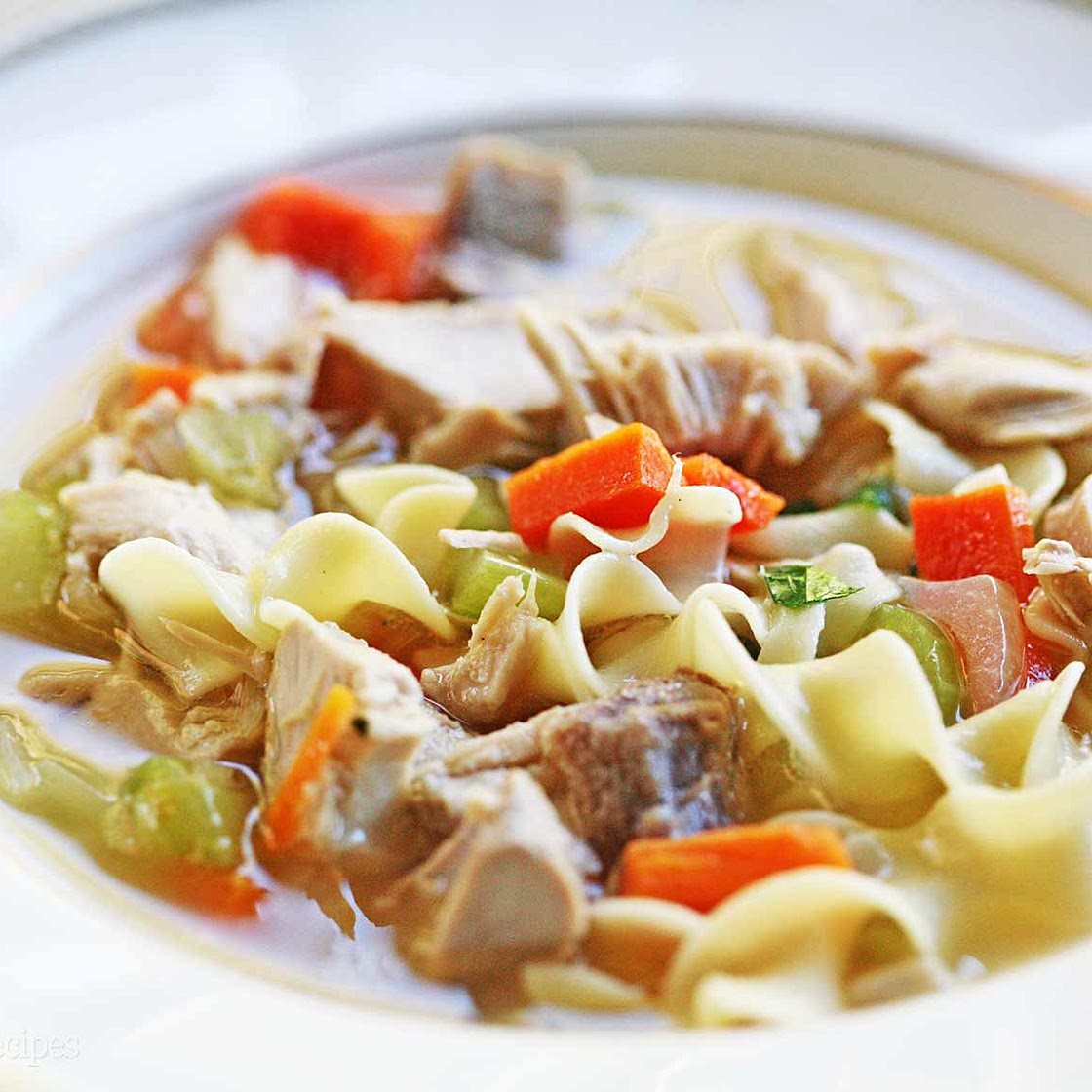 Mom’s Turkey Soup