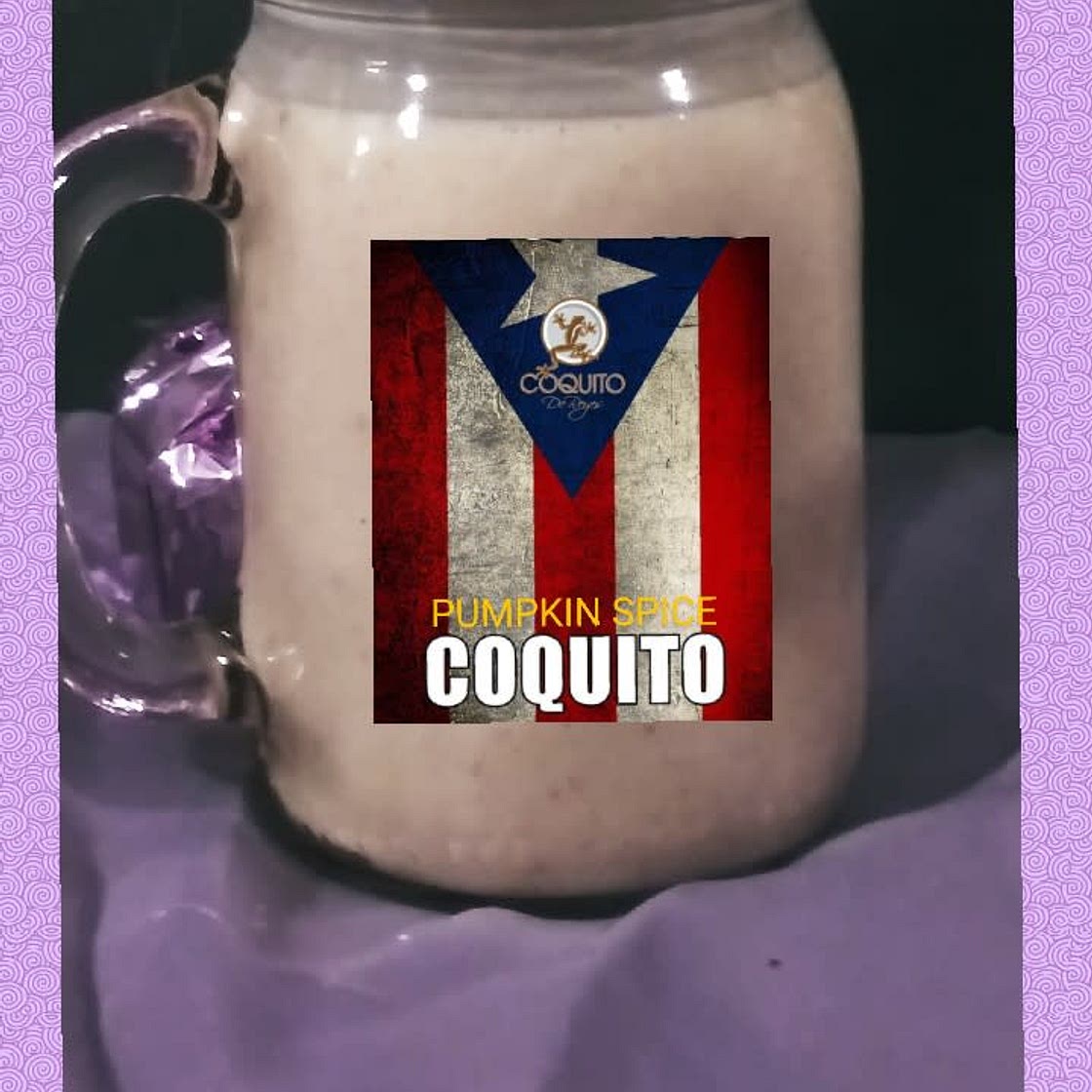 PUMPKIN SPICE COQUITO