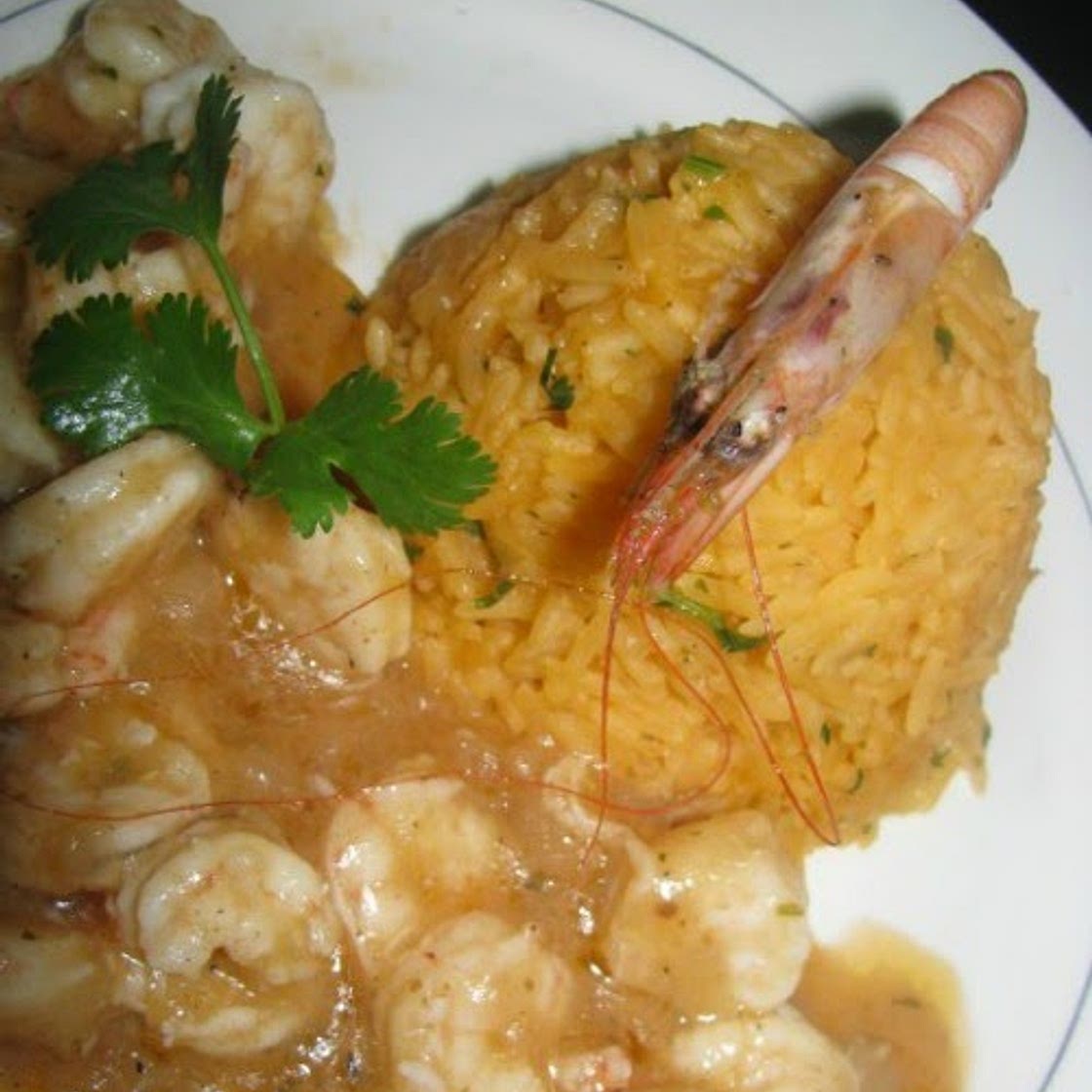 Crevettes Tipazienne | Algerian prawns with rice