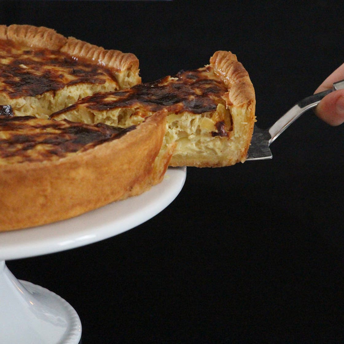 Alsatian Onion Pie