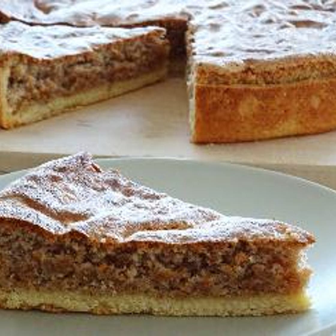 Hazelnut pie