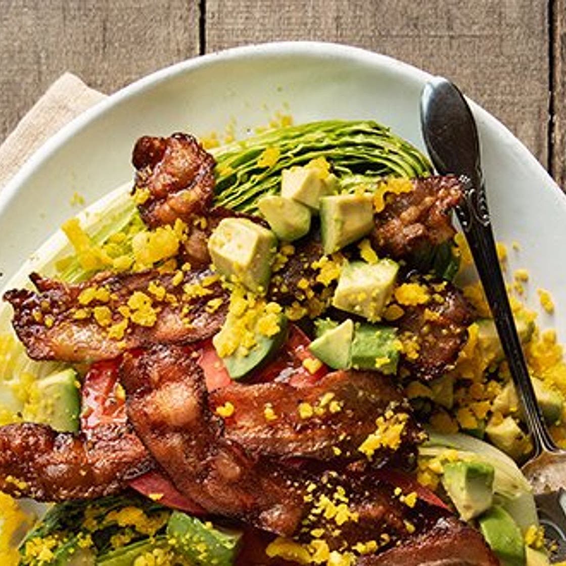 BLT Salad from No Crumbs Left: A Whole30 Endorsed Cookbook