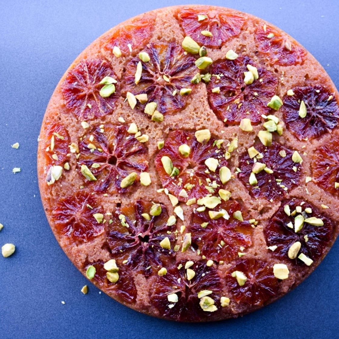Andalusian Orange & Almond Upside Down Cake