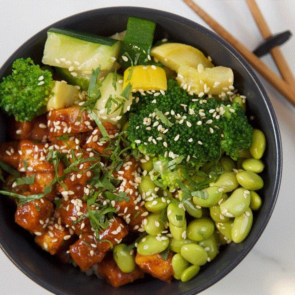 Vegan BBQ Tofu Stir Fry Recipe