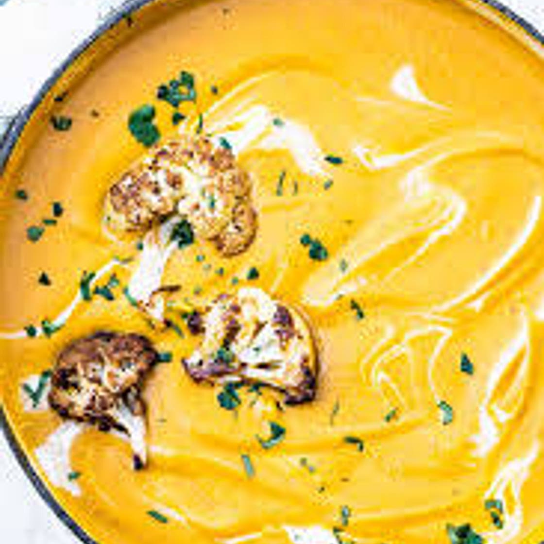 Curried Cauliflower Soup