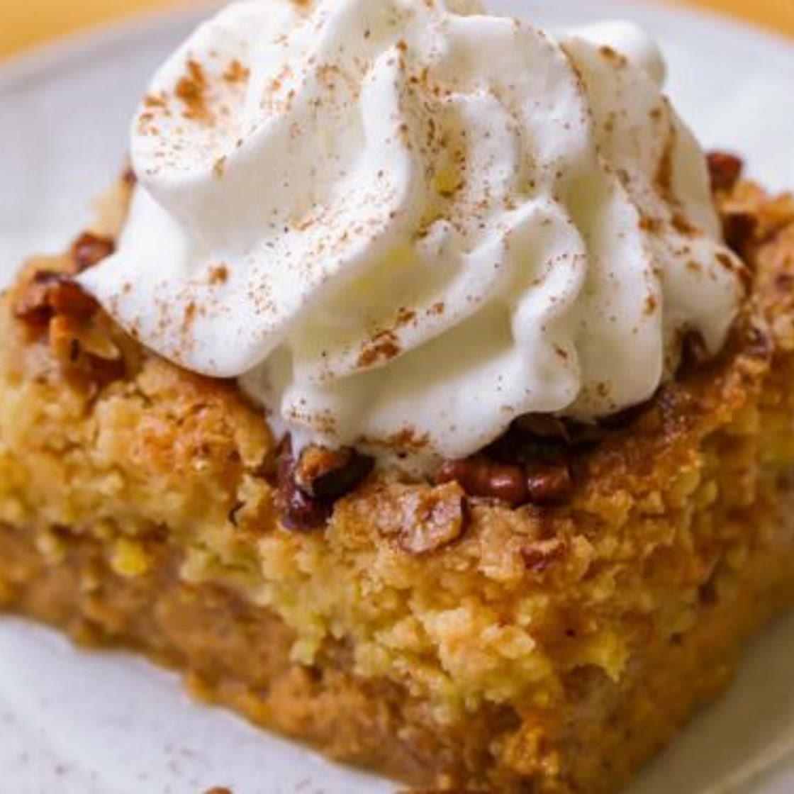 Pumpkin Dump Cake Recipe