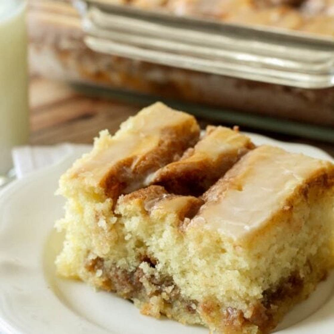 Cinnamon Roll Cake Recipe