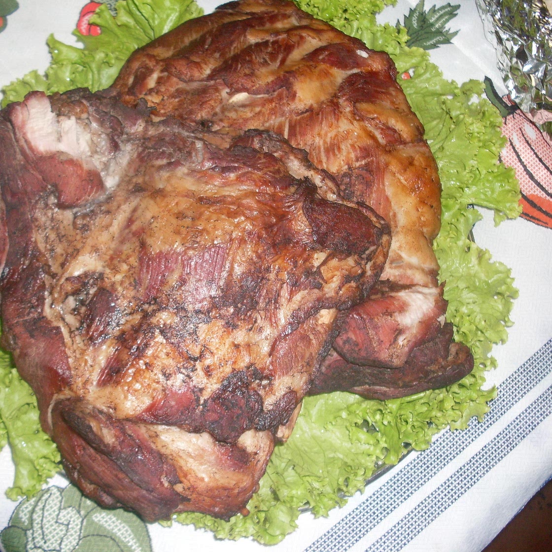 Costelinha de porco ao vinho tinto