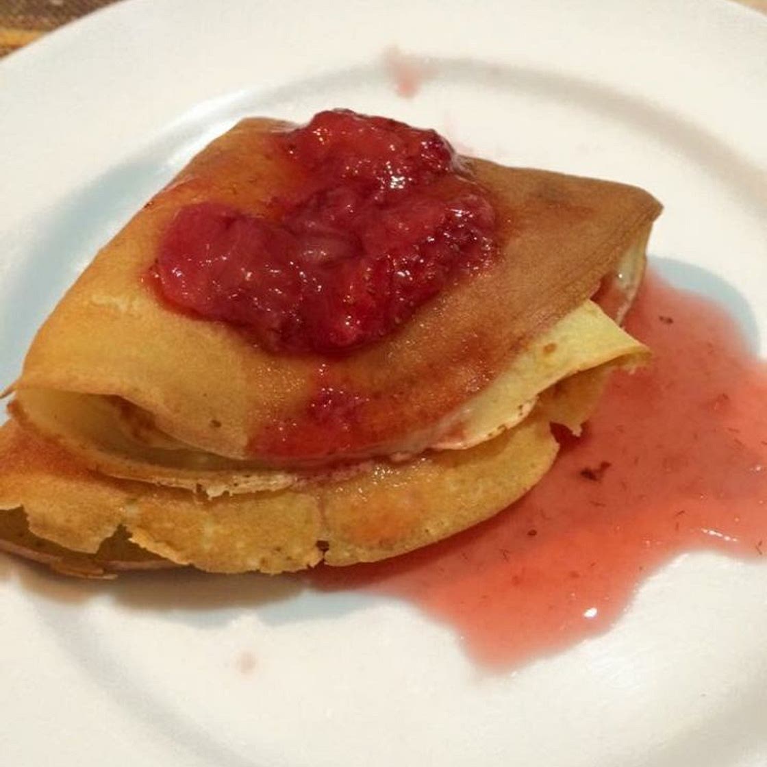 Massa de panqueca simples